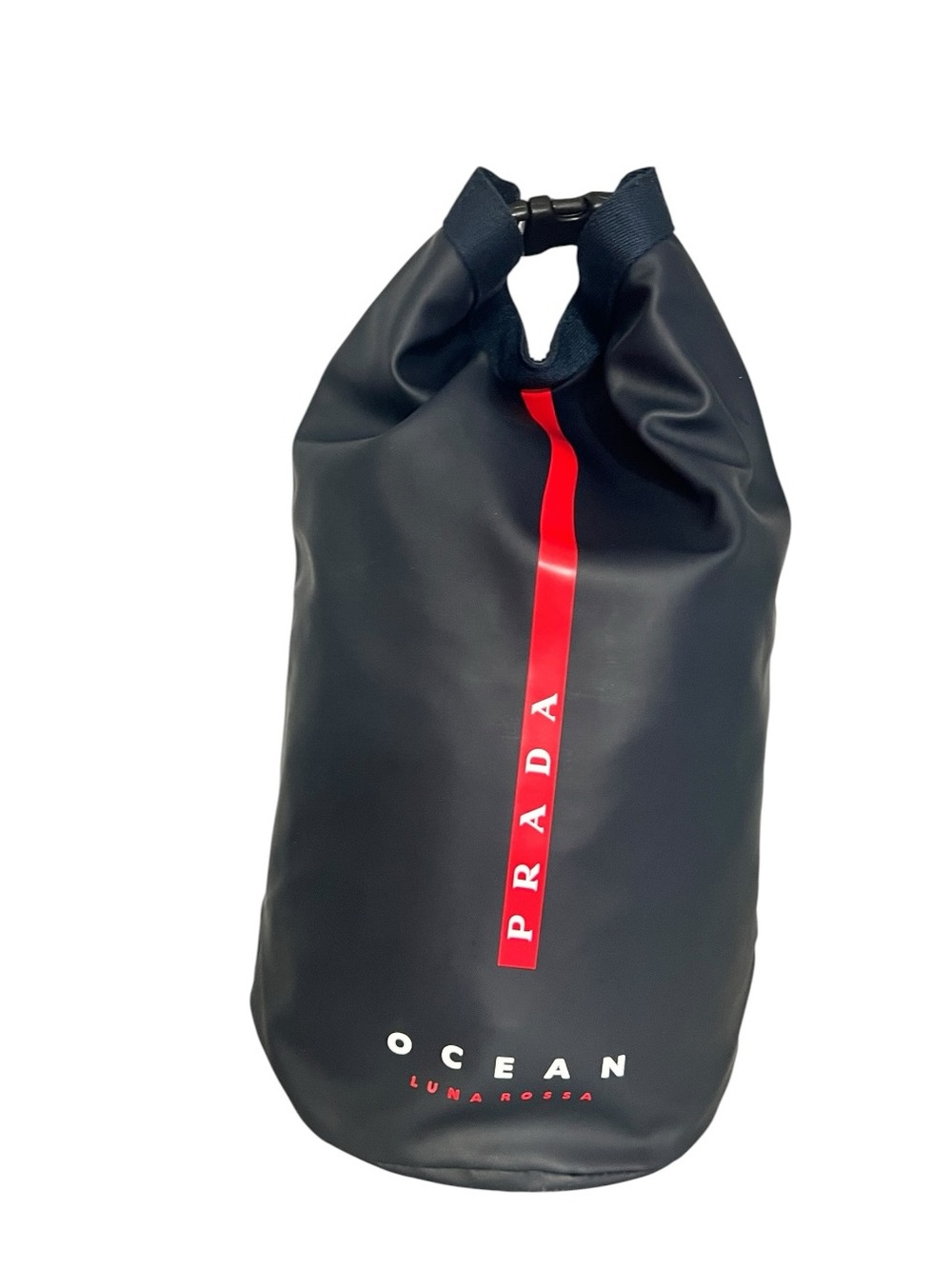 Prada Luna perfum backpack Bag with Red Stripe